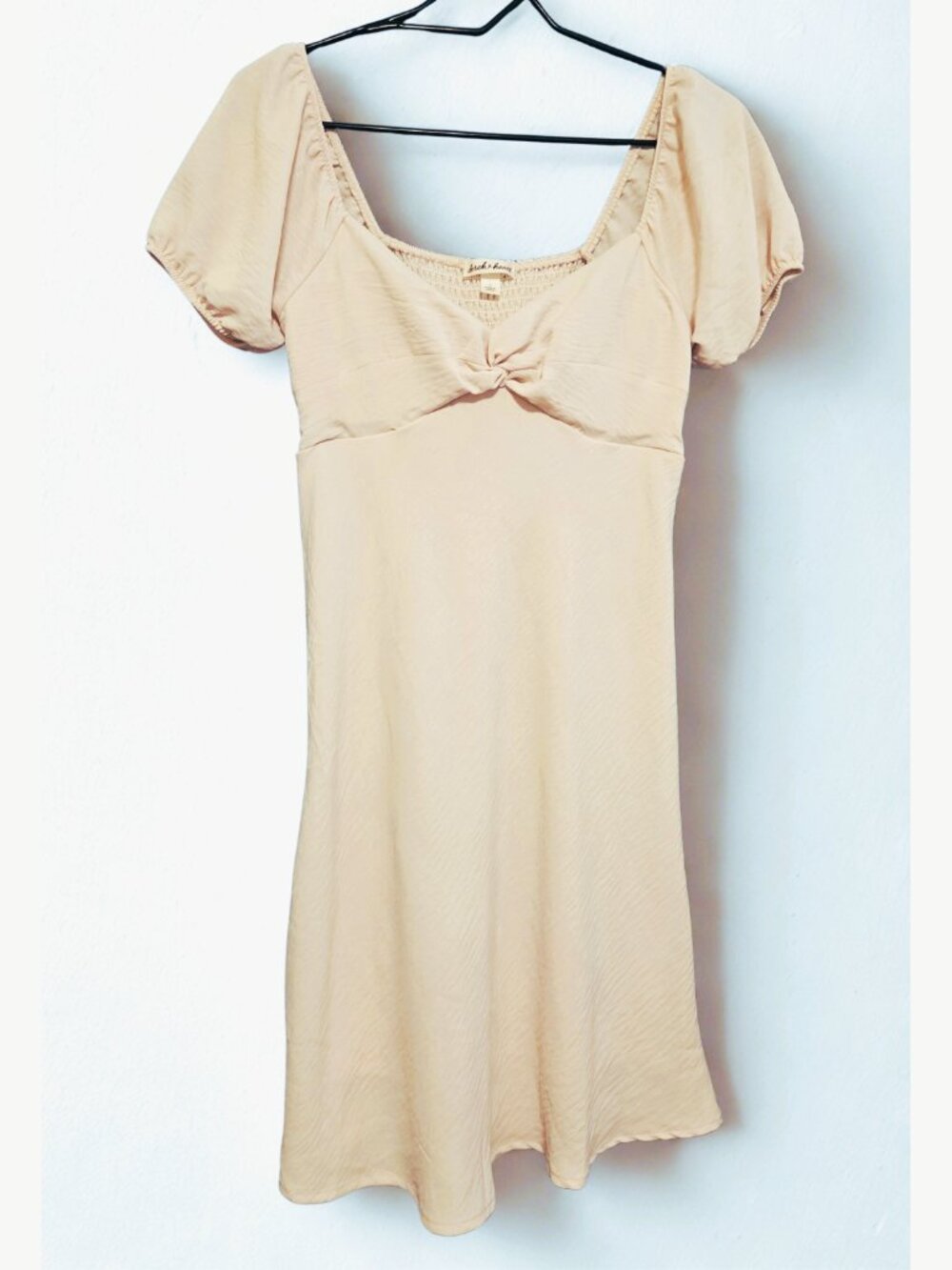 Derek Heart - Cream Mini Dress - S